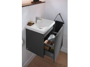 SUBWAY 3.0 by Villeroy & Boch - Lavabo singolo da incasso soprapiano in Quaryl® con troppopieno - 6