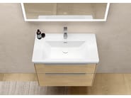 SUBWAY 3.0 by Villeroy & Boch - Lavabo singolo da incasso soprapiano in Quaryl® con troppopieno - 5