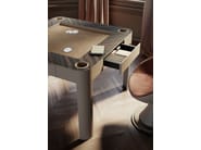 ENIGMA by Vismara Design - Tavolo da backgammon quadrato in legno - 14