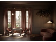 ENIGMA by Vismara Design - Tavolo da backgammon quadrato in legno - 4