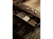 ENIGMA by Vismara Design - Tavolo da backgammon quadrato in legno - 10