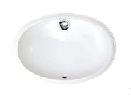 WHITE 46/56 by Devon&Devon - Lavabo da incasso sottopiano ovale