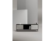 EDGE MULBERRY CHAMFERED by WORKSPACE - Mobile ufficio basso in legno con cassetti - 28