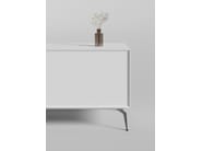 EDGE MULBERRY CHAMFERED by WORKSPACE - Mobile ufficio basso in legno con cassetti - 3