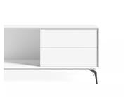 EDGE MULBERRY CHAMFERED by WORKSPACE - Mobile ufficio basso in legno con cassetti - 7