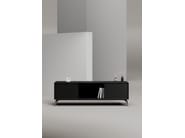 EDGE MULBERRY CHAMFERED by WORKSPACE - Mobile ufficio basso in legno con cassetti - 24