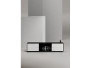 EDGE MULBERRY CHAMFERED by WORKSPACE - Mobile ufficio basso in legno con cassetti - 16