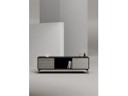 EDGE MULBERRY CHAMFERED by WORKSPACE - Mobile ufficio basso in legno con cassetti - 27