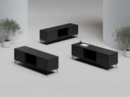 EDGE MULBERRY CHAMFERED by WORKSPACE - Mobile ufficio basso in legno con cassetti - 8