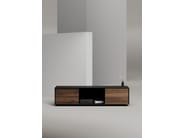 EDGE MULBERRY CHAMFERED by WORKSPACE - Mobile ufficio basso in legno con cassetti - 15