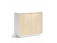 EDGE by WORKSPACE - Mobile ufficio basso in legno con ante a battente - 13