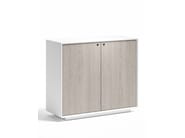 EDGE by WORKSPACE - Mobile ufficio basso in legno con ante a battente - 15