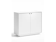 EDGE by WORKSPACE - Mobile ufficio basso in legno con ante a battente - 18