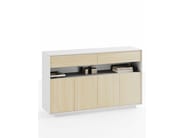 EDGE by WORKSPACE - Mobile ufficio in legno con ante a battente - 2