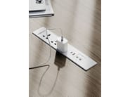 SINGLE USER by WORKSPACE - Modulo presa di corrente e dati - 4