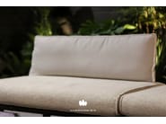 BAMBOO by YARDCOM - Divano da giardino in tessuto a 2 posti - 2