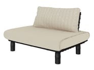 BAMBOO by YARDCOM - Divano da giardino in tessuto a 2 posti