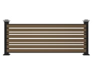 ECHOED WAVE by YARDCOM - Parete divisoria luminose modulare in alluminio