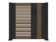 MOONLIGHT by YARDCOM - Cancello a battente in alluminio