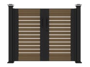 MOUNTAIN MISTS by YARDCOM - Cancello a battente in alluminio