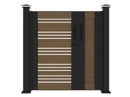 STARS by YARDCOM - Cancello a battente in alluminio