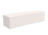 AFRODITE by Lazzari - Panchina componibile in cemento senza schienale