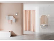 ARCO S by Ex.t - Specchio rotondo con mensola da parete - 3