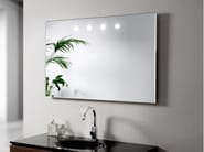 ARGENTO by ARTELINEA - Specchio bagno rettangolare da parete