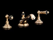 BLACK DIAMOND by Devon&Devon - Rubinetto per lavabo con rosette separate