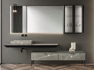 BLUES 4.02 by BMT - Mobile lavabo sospeso con specchio