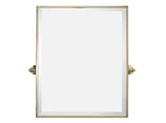 CHELSEA by Devon&Devon - Specchio basculante con cornice in ottone per bagno