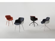 CHOPPY SLEEK by GABER - Sedia imbottita con braccioli - 6