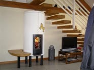 CIR2 | Stufa con panca by KarniaFire - Stufa ad accumulo in muratura