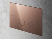COBBER CBA320 by Hotbath - Placca di comando per wc in ottone - 2