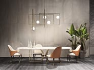 CONVIVIO by Capital Collection - Tavolo ovale da pranzo in marmo - 7