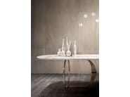 CONVIVIO by Capital Collection - Tavolo ovale da pranzo in marmo - 8