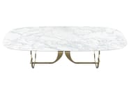 CONVIVIO by Capital Collection - Tavolo ovale da pranzo in marmo - 6