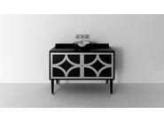 CORA 2A by Park Avenue - Mobile lavabo da terra singolo in legno con ante - 2