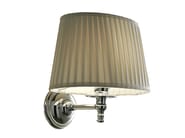 DAISY 3 by Devon&Devon - Lampada da parete in tessuto e ottone