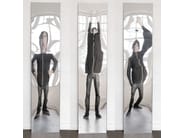 DISTORTING MIRROR 200x45 by VIDAME EDITIONS - Specchio rettangolare da parete per ingresso - 7
