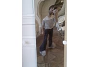 DISTORTING MIRROR 200x45 by VIDAME EDITIONS - Specchio rettangolare da parete per ingresso - 10