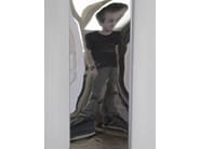 DISTORTING MIRROR 200x45 by VIDAME EDITIONS - Specchio rettangolare da parete per ingresso - 5