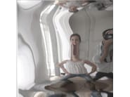 DISTORTING MIRROR 94x94 by VIDAME EDITIONS - Specchio deformante quadrato - 8