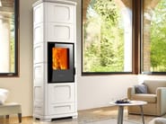 E228 C-H | Stufa multicombustibile by Piazzetta - Stufa multicombustibile in maiolica