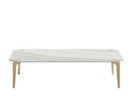 ECLECTIC R by Capital Collection - Tavolino basso rettangolare in marmo