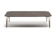 ECLECTIC R by Capital Collection - Tavolino basso rettangolare in acciaio e legno - 2
