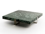 GRAND .23-Q by Capital Collection - Tavolino basso quadrato in marmo