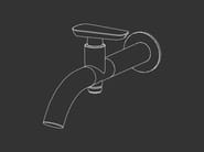 HOOK 30 by Ceadesign - Rubinetto per lavabo a muro