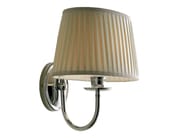 JASMINE 3 by Devon&Devon - Lampada da parete in tessuto e ottone