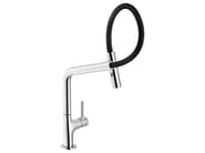 LAMP by Nobili - Miscelatore da cucina monocomando con bocca girevole